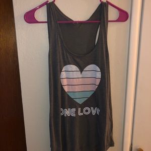 Loose fitting tank top